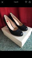 Neu Högl elegante High Heels Pumps schwarz Leder Gr.38-39 (51/2) Baden-Württemberg - Wilhelmsdorf Vorschau