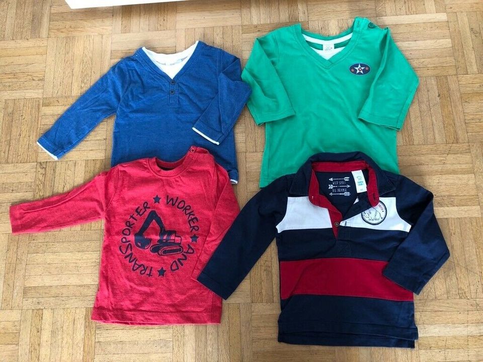 Kleiderpaket Größe 86, 86/92, 92 Shirts, Body, Hose, Schlafanzug in Leichlingen