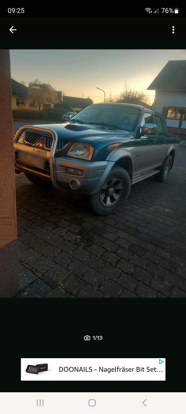 Abbildung des Autos mitsubishi l200 Pick up
