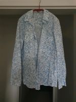 s. Oliver Damen Bluse weiß blaues Blumenmuster Gr 42 Hessen - Geisenheim Vorschau