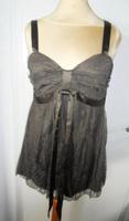 Top mit Spitze und Satin festl.von Hallhuber Gr.38 Stretch ** Nordrhein-Westfalen - Grevenbroich Vorschau