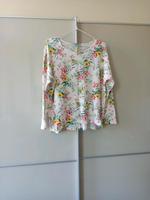 leichter Sommer Pullover 44 weiß flowers Sachsen - Zwickau Vorschau