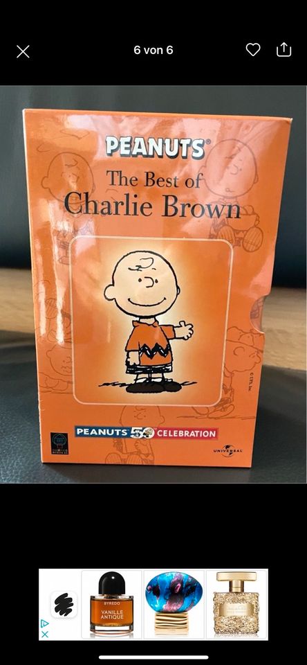 Peanuts 50 Celebration NEU Video Box Best of Charlie Brown in Düren