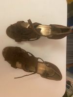 Braune Sandalette Gr. 37 Absatz 9 cm Berlin - Charlottenburg Vorschau