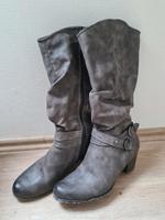 Stiefel Stiefeletten Gr 39 grau * wie NEU * Thüringen - Teistungen Vorschau