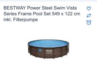 Pool Bestway Vista Serie II , Filterpumpe Leiter  5,5 x 1,22 Innenstadt - Poll Vorschau
