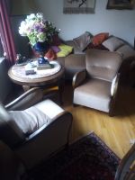 Sofa + zwei Sessel whr. 20er/30er/40er Jahre Sitzgarnitur Niedersachsen - Barsinghausen Vorschau