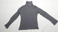 Langarm-Shirt Rollkragen, gestreift Petit Bateau, Gr. 128 Hessen - Gelnhausen Vorschau