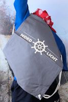 Rucksack 37 x 47 cm BW Grau Westford Mill mit Druck NORDLICHT Niedersachsen - Weyhe Vorschau