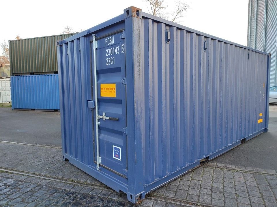 ✅ 8 Fuß Seecontainer, Lagercontainer, Materialcontainer in Würzburg