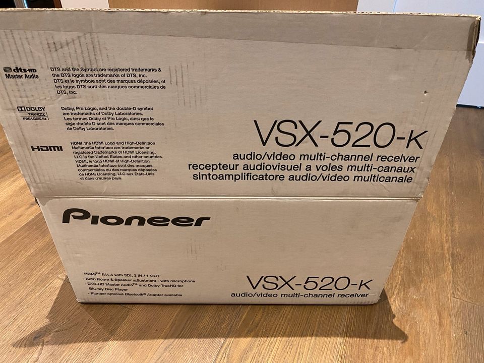 Surround System Anlage Pioneer VSX-520-K 5.1 A/V-Receiver in Stadtlohn