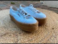 SUPERGA, Stoffschuhe mit Bastsohle, Gr. 38 Thüringen - Großrudestedt Vorschau