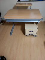 Kettler Schreibtisch mit Rollcontainer / Bürotisch Nordrhein-Westfalen - Mönchengladbach Vorschau