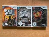 Nintendo Wii - Guitar Hero Spiele inclusive Gitarren Niedersachsen - Nortmoor Vorschau