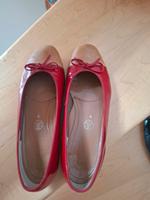 Ballerina Leder Ara Größe 40 in rot/beige Bonn - Hardthöhe Vorschau