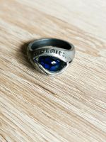 Silberner Ring mit blauem Auge Nordrhein-Westfalen - Eschweiler Vorschau