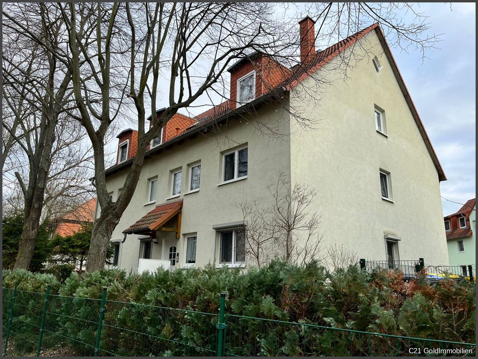 C21 Gold Immobilien Bezaubernde Erdgeschosswohnung in ruhiger Lage! in Halle