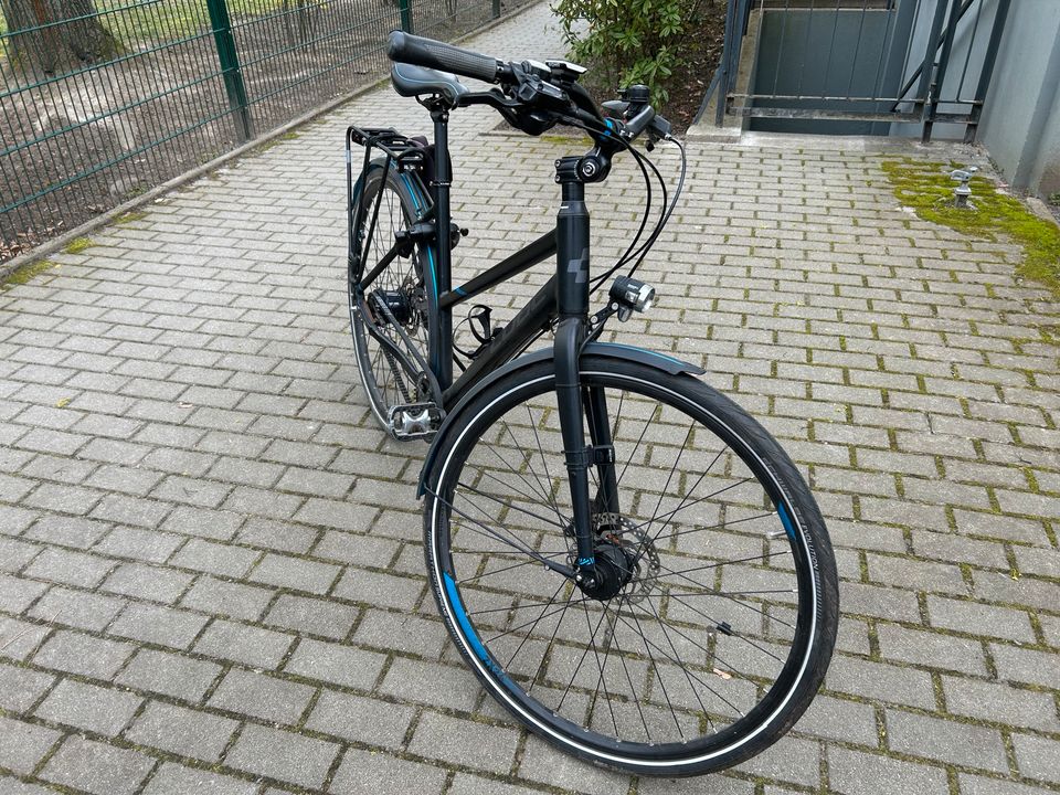 CUBE TRAVEL SL DAMENFAHRRAD Gr. S 50 2016 BLACK GREY FLASHBLUE in Berlin