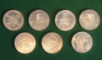 7 oz 999'9 Silber Münzen selten Sammler die ersten Fünf + 2 Brandenburg - Schönfließ b Oranienburg Vorschau