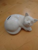 Katzen Spardose Keramik weiß schlüssel Casablanca Uphoff Berlin - Steglitz Vorschau