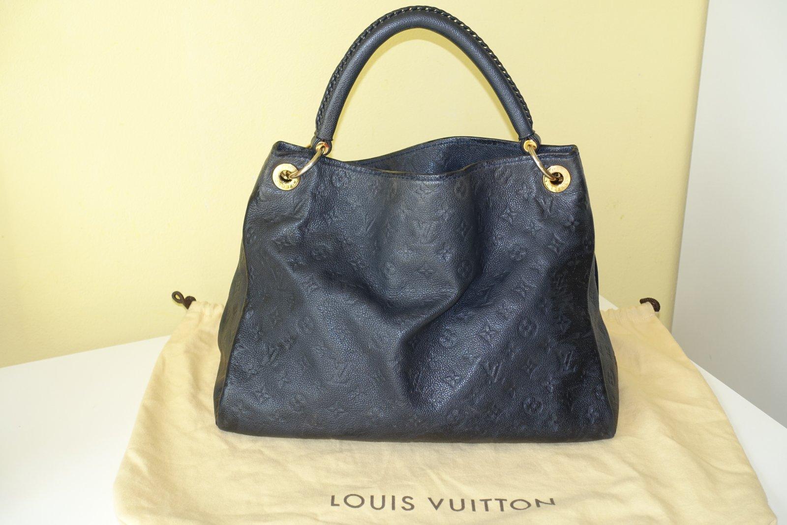 Org. LOUIS VUITTON Artsy MM in empreinte Leder dunkelblau in Bayern Ingolstadt kleinanzeigen