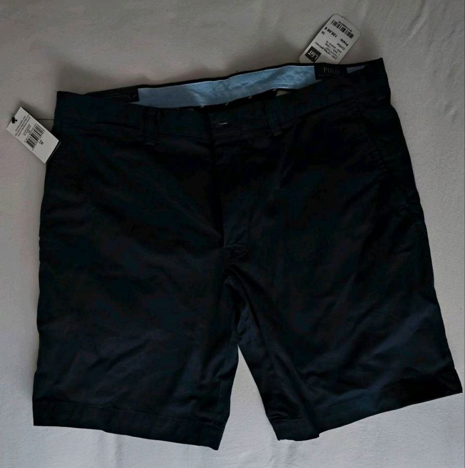 Polo Ralph Lauren Shorts/ Bermuda Bedford Slim Fit Gr.38 blau NEU in Osnabrück