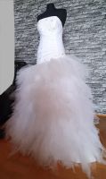 Ballkleid Brautkleid Hochzeitskleid neu Tüll Strass Weiß 36 38 Bayern - Hof (Saale) Vorschau