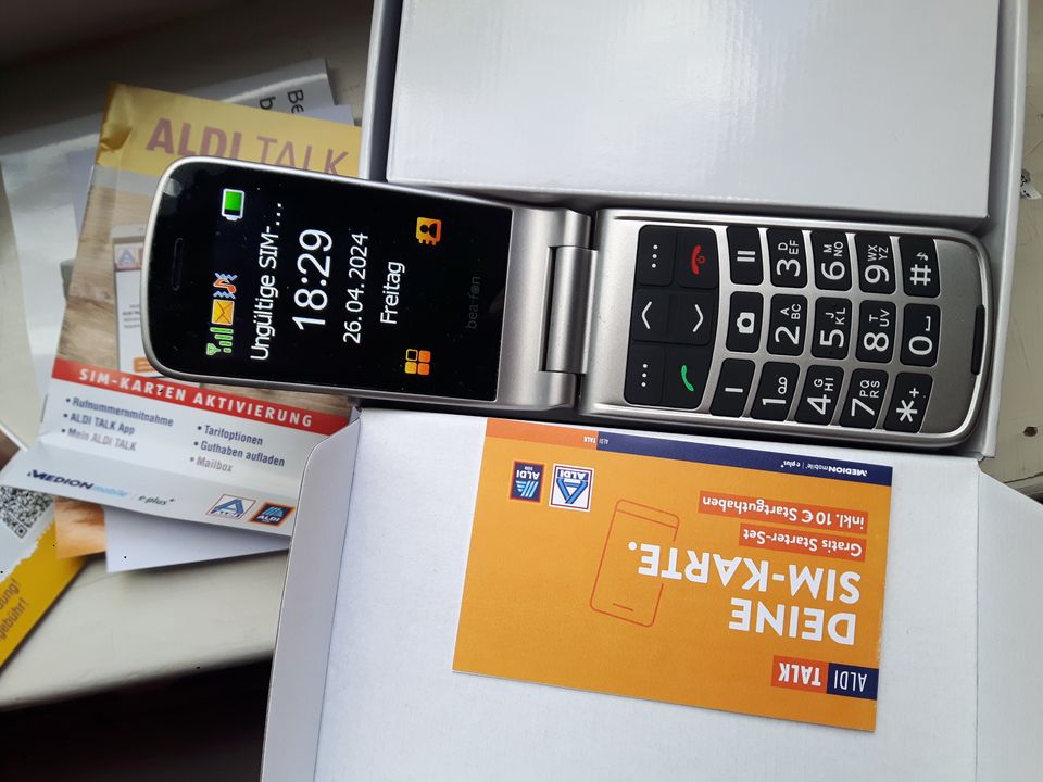 Bea Fon SL645 Seniorenhandy Smartphone Großtasten + SIM Karte in Hamburg