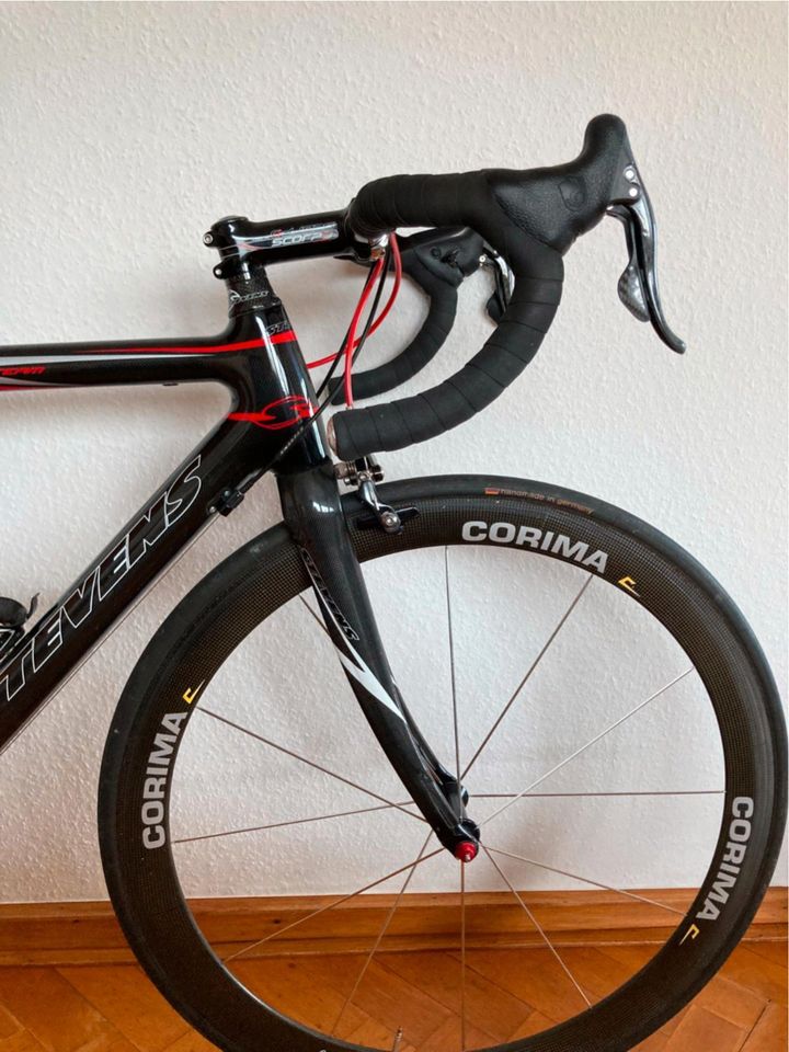 Stevens SLC Team Carbon Rennrad 6.3 kg | Corima LRS - wenig km in Osnabrück