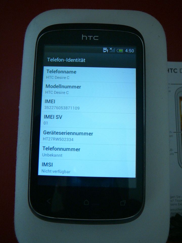 HTC Desire C - Beats Audio - Smartphone von ca. 2012 in Brilon