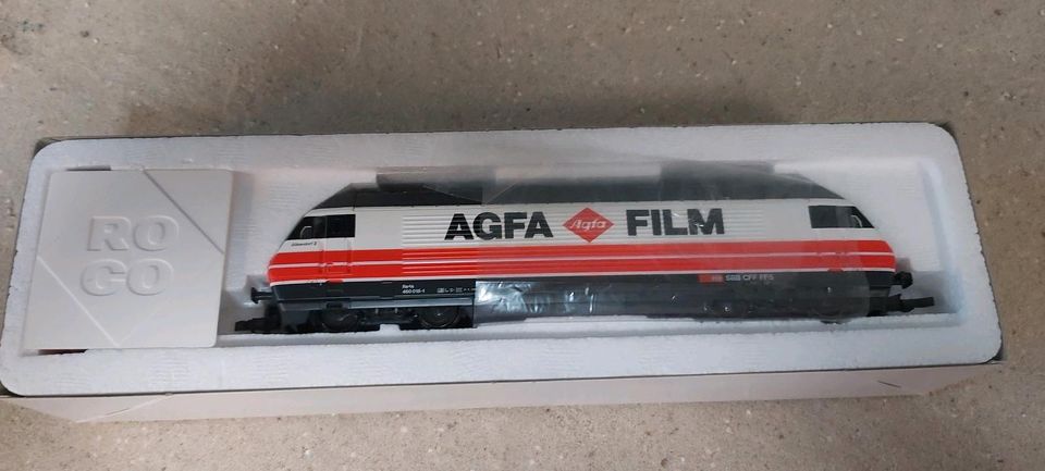 ROCO E-LOK H0 460 015-1 DER SBB AGFA FILM Nr 43652  kein Märklin in Melle