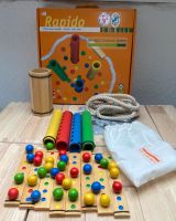 Rapido Montessori Bambus Murmeln Lernspiel Farben Koordination Niedersachsen - Burgdorf Vorschau