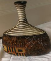 Die Vase auf ägyptische Art Material Keramik Höhe 28 cm  Breite 3 Sachsen-Anhalt - Halle Vorschau