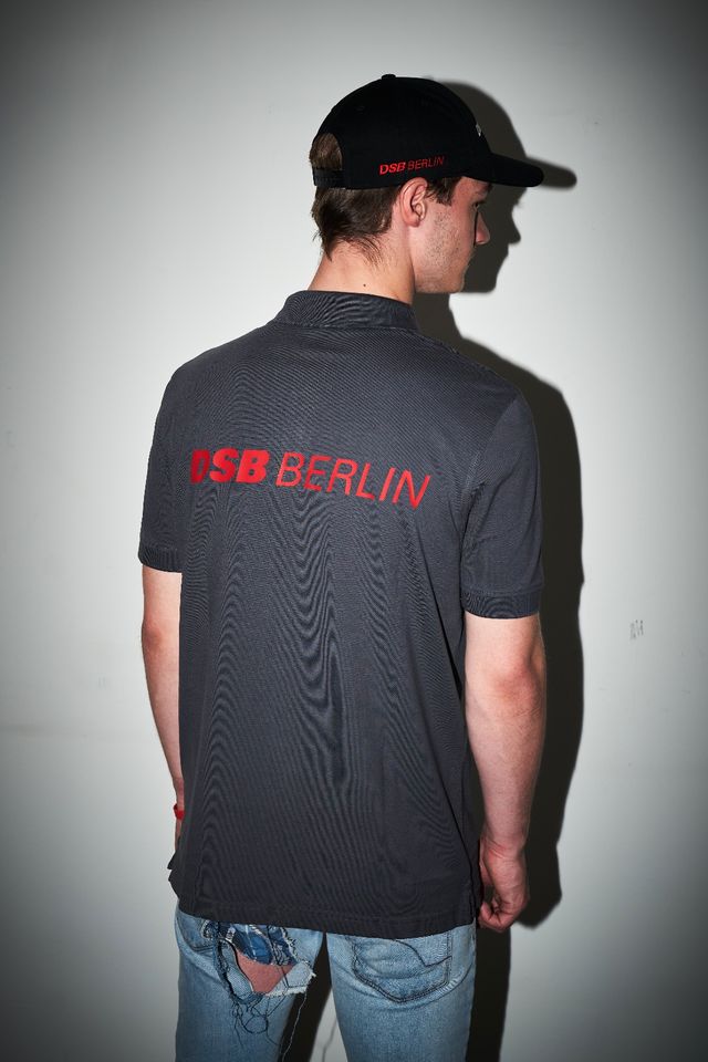 DSB Berlin Merch Polo Hemd grau verschiedene Größen in Berlin