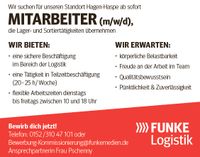 Lagerarbeiter / Kommissionierer (m/w/d) Hagen Nordrhein-Westfalen - Hagen Vorschau