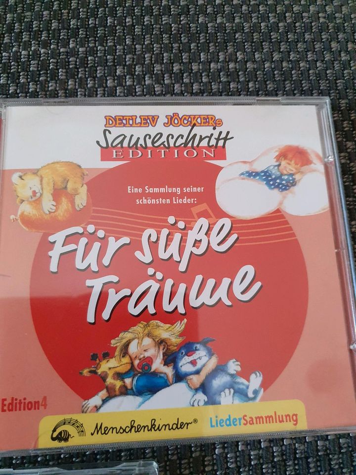 Kinder Musik CD's Detlev Jöcker 2x u. Schnappi in Eichenau