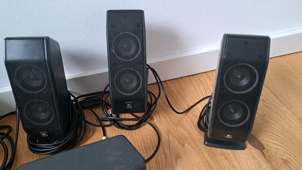 Logitech X 540 Soundsystem 5.1 Lautsprecher Boxen Sunwoofer in Melle