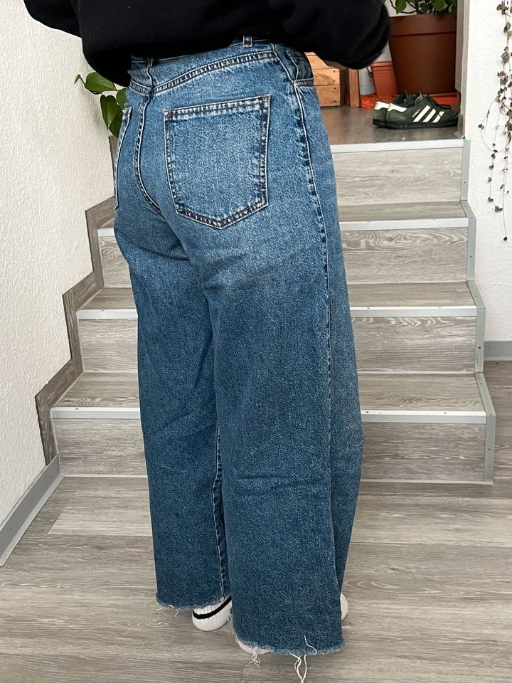 Culotte Jeans Blau high waist in Detmold