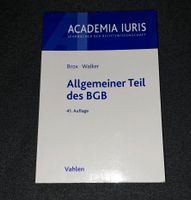 Allgemeiner Teil des BGB Lehrbuch Sachsen-Anhalt - Halle Vorschau