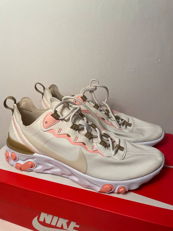 Nike React Element 55 Sneaker Gr. 41 NEU beige in Aachen