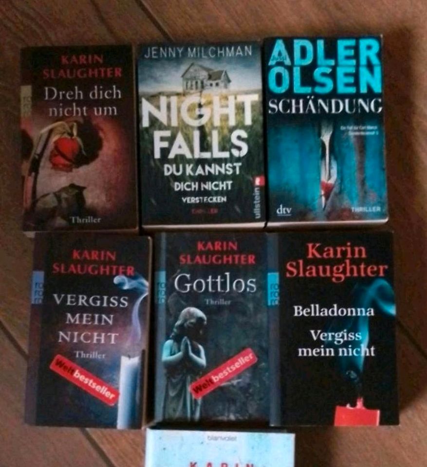 Karin Slaughter,Adler Olsen,Jenny Milchman Romane in Bottrop