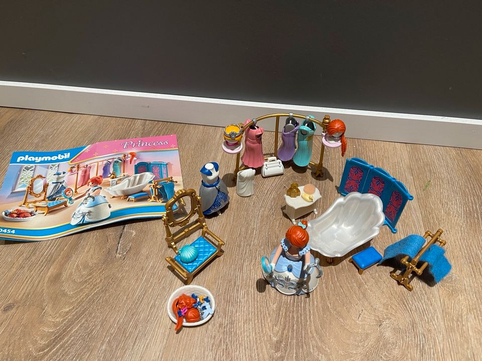 Playmobil, Princess, Ankleidezimmer mit Badewanne, 70454 in Wegberg