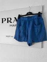 Zara Shorts Seiden optik blau neu Hose Niedersachsen - Lüneburg Vorschau