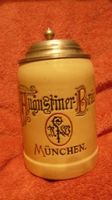 Augustiner Bräu München Bierkrug Maßkrug mit Zinndeckel Berlin - Treptow Vorschau