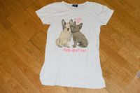 T-Shirt, weiß, Motiv: Hund, Gr. 176, kurzärmlig, Mädchen Leipzig - Gohlis-Mitte Vorschau