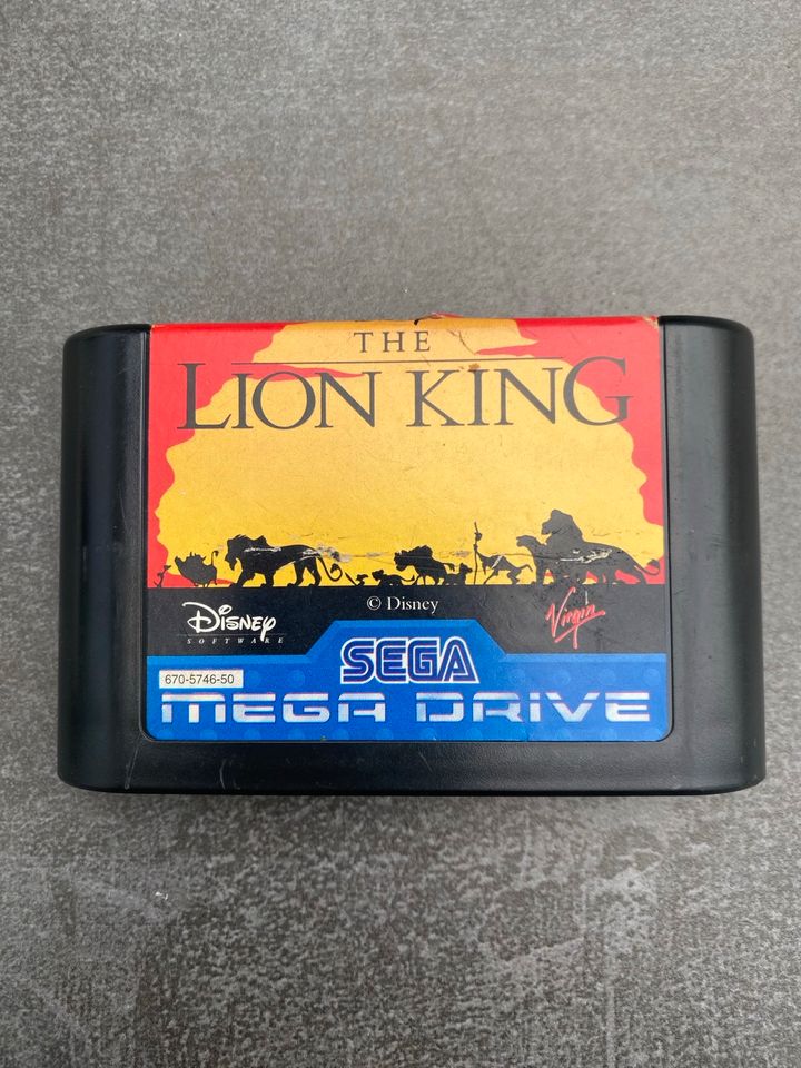 Sega Mega Drive Der König der Löwen in Ennigerloh