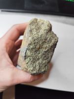 Olivin Knolle Hälfte grün Mineralien Heilsteine MineralSteine Bayern - Creußen Vorschau