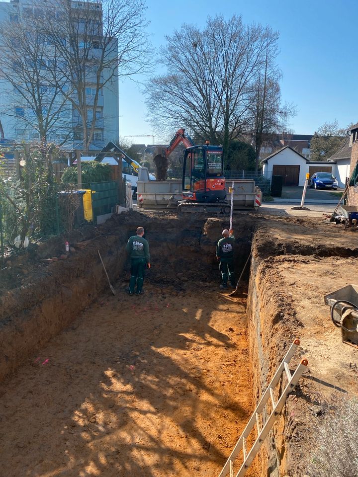 Erdarbeiten Poolbau Gartengestaltung in Niederkrüchten