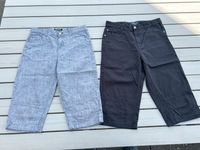 2 x H&M Jungen Bermuda 164 schwarz grau - Bundweite einstellbar Frankfurt am Main - Harheim Vorschau