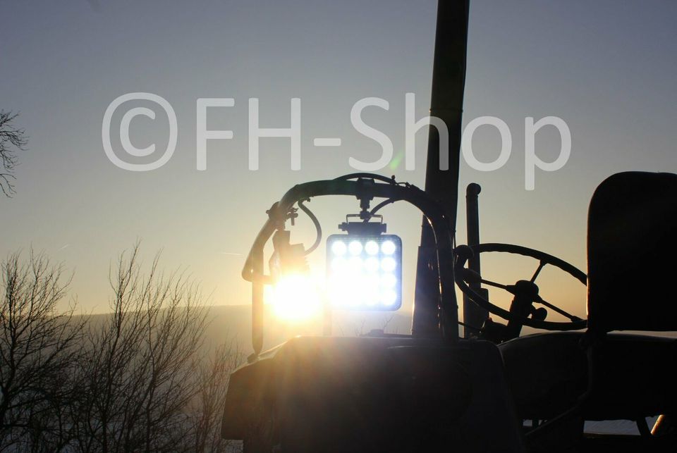 4x 27W LED Arbeitsscheinwerfer Anhänger Bagger Fendt Schlepper in Langenau